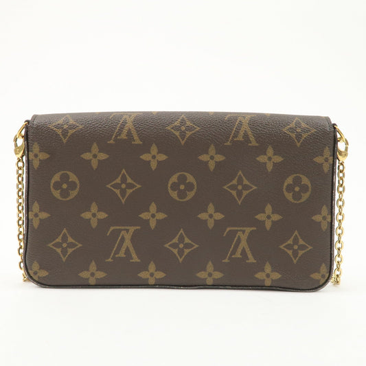 Louis Vuitton Monogram Pochette Felicie Shoulder Bag Brown M61276【Pre-order】
