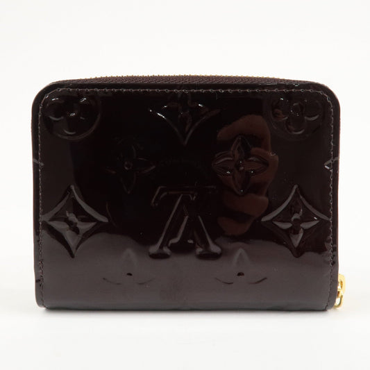 Louis Vuitton Monogram Vernis Zippy Coin Purse Amarante M93607【Pre-order】