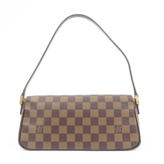 Louis Vuitton Damier Recoleta Shoulder Bag Ebene M51299【Pre-order】