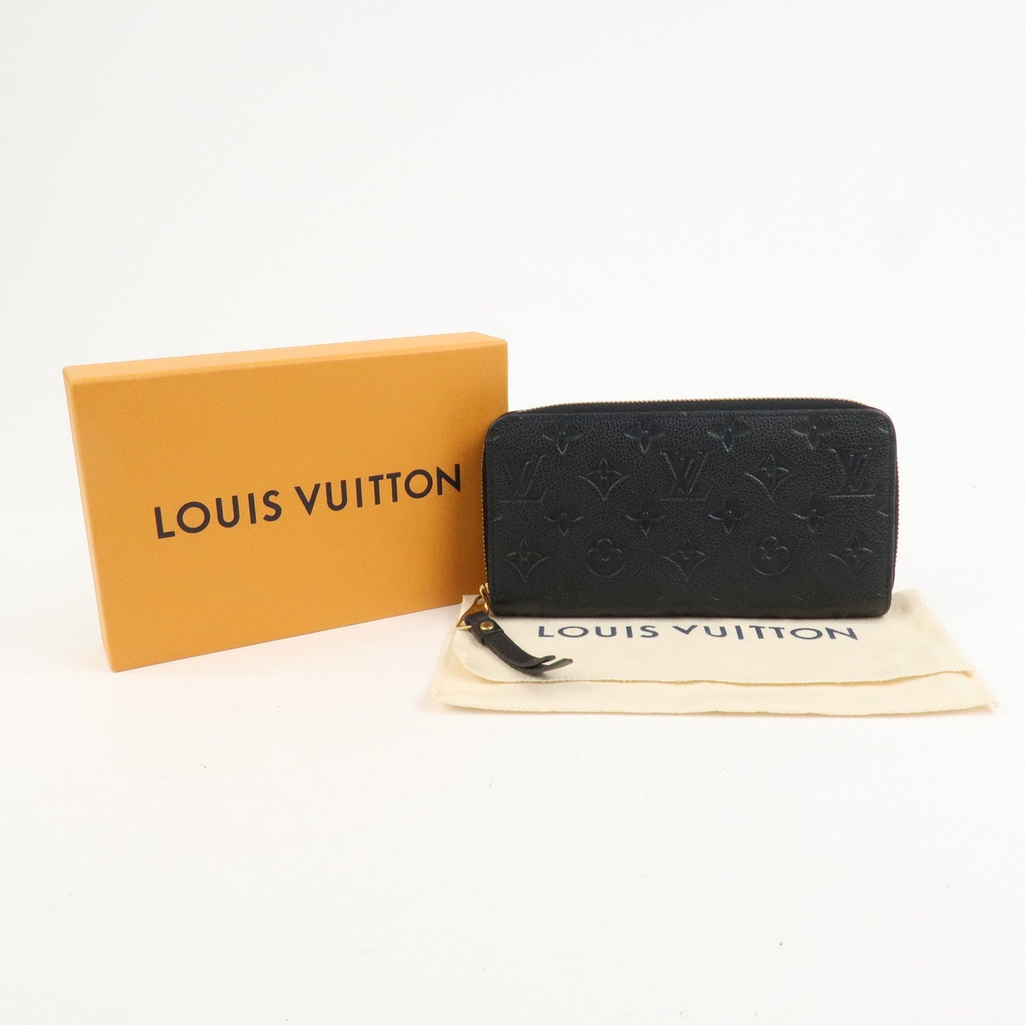 Louis Vuitton Monogram Empreinte Leather Round Zippy Wallet M61864【Pre-order】