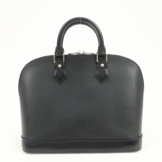 Louis Vuitton Epi Leather Alma PM Hand Bag Noir Black M52802【Pre-order】