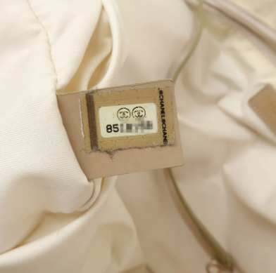 Chanel 淺粉紅冰格 Tote Bag