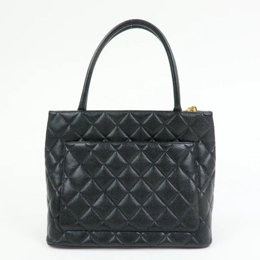 Chanel Matelasse COCO Mark Medallion Caviarskin Tote Bag【Pre-order】