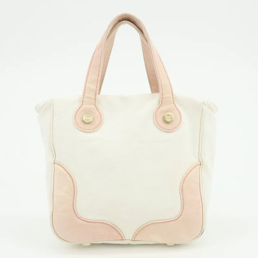 Chanel Marshmallow Canvas Hand Bag Tote Bag【Pre-order】