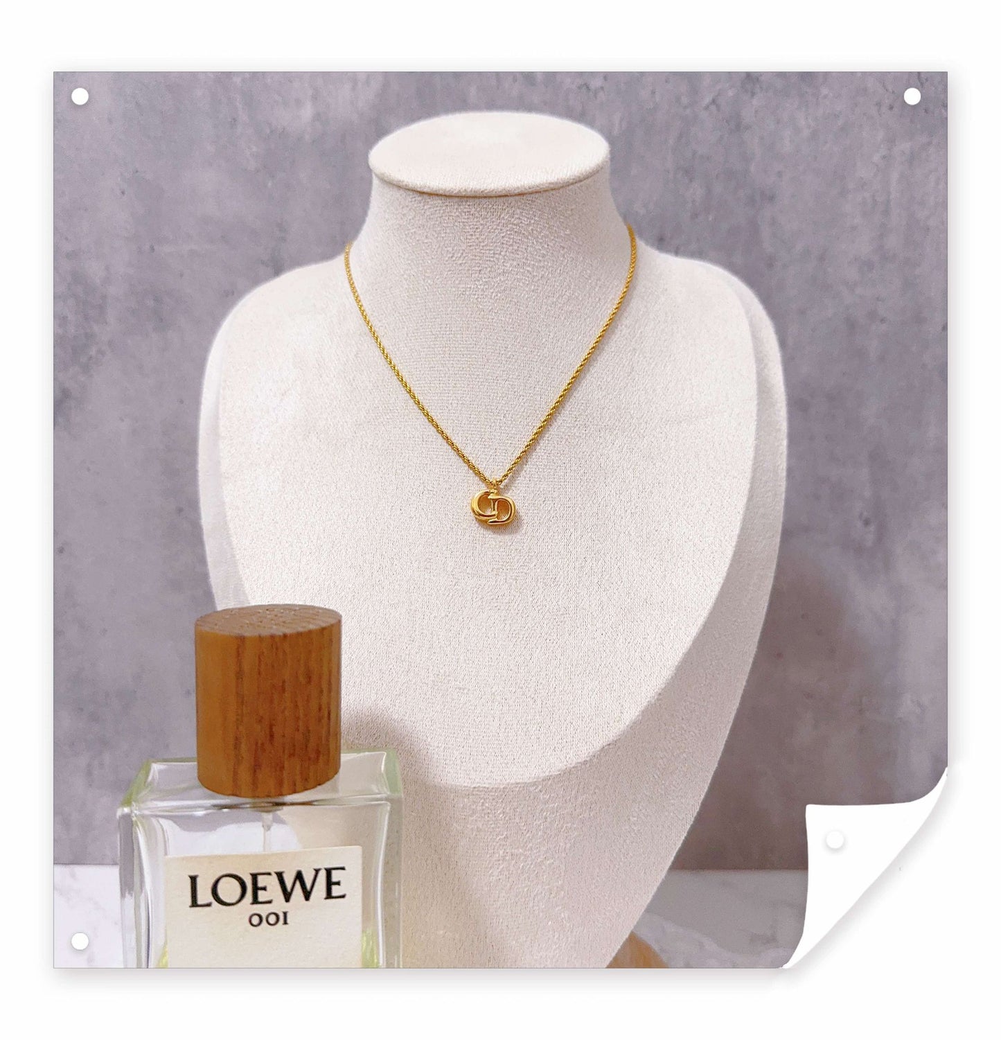 Christian Dior 經典CD項鏈
