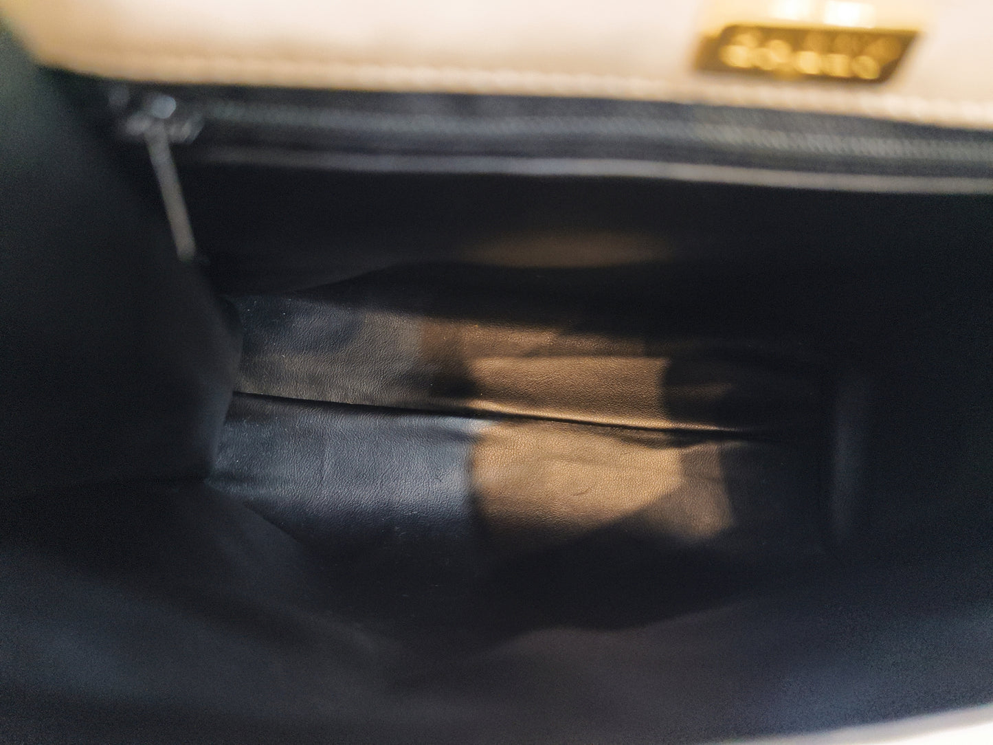 Bally 編織手提袋 (香檳金)