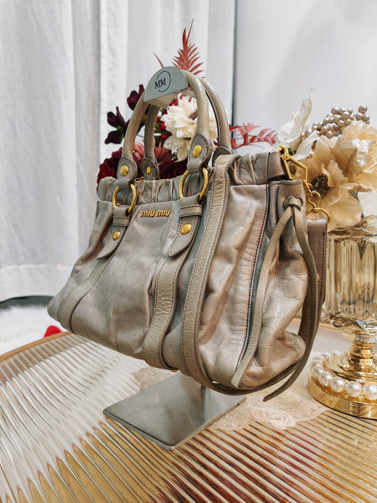 Miu Miu Leather 2 Ways