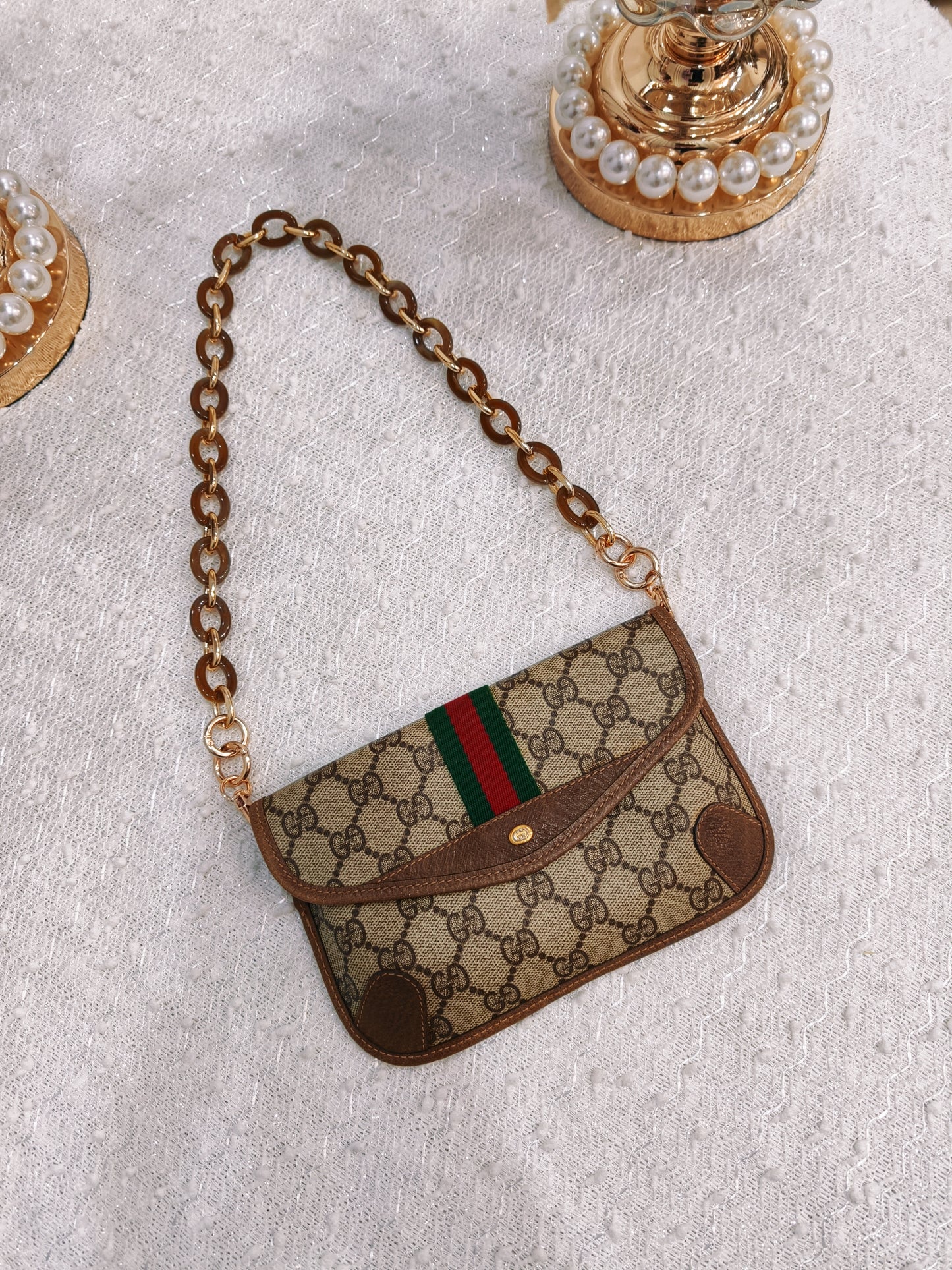 Gucci Vintage Monogram Pouch