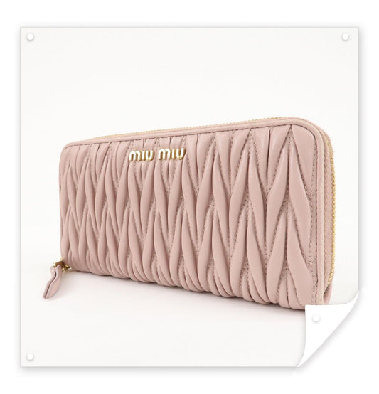 Miu Miu 羊皮長銀包(有盒)