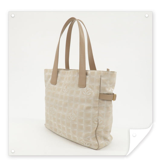 Chanel 米色冰格 Tote Bag