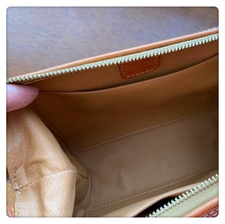 Celine Pouch 21cm (中size) 雲朵包 (米色) 凱旋門扣