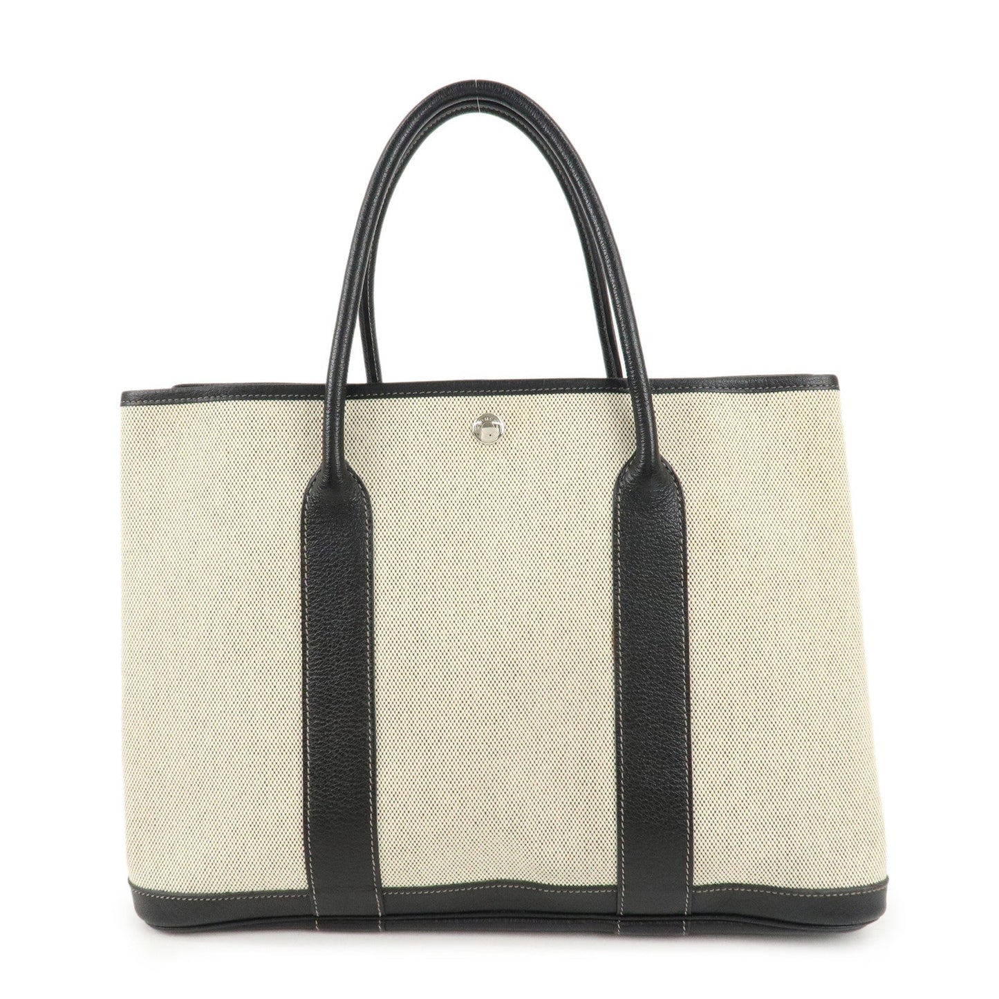 Hermes ToileOfficier Leather Garden Party PM J Stamped Tote Bag【Pre-order】