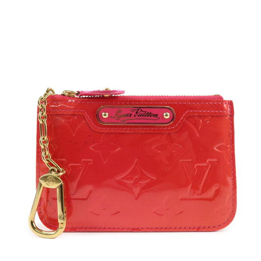 Louis Vuitton Vernis Pochette Cles Coin Case NM Rose Pop M93637【Pre-order】