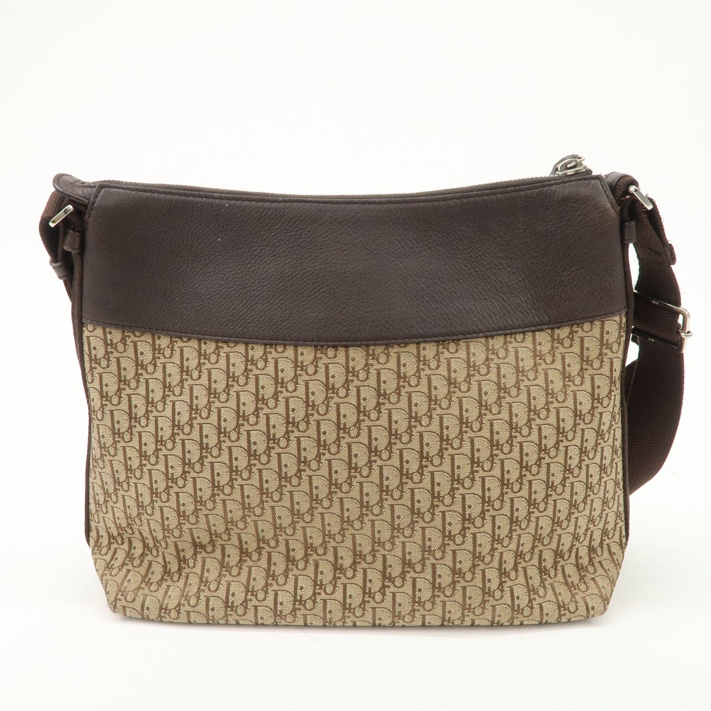 Christian Dior Street Chic Trotter Canvas Leather Shoulder Bag【Pre-order】