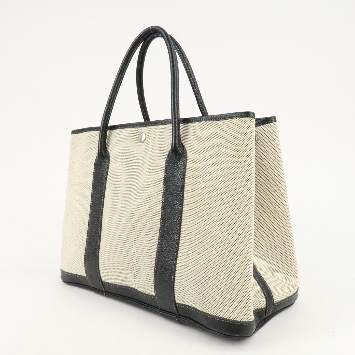 Hermes ToileOfficier Leather Garden Party PM J Stamped Tote Bag【Pre-order】