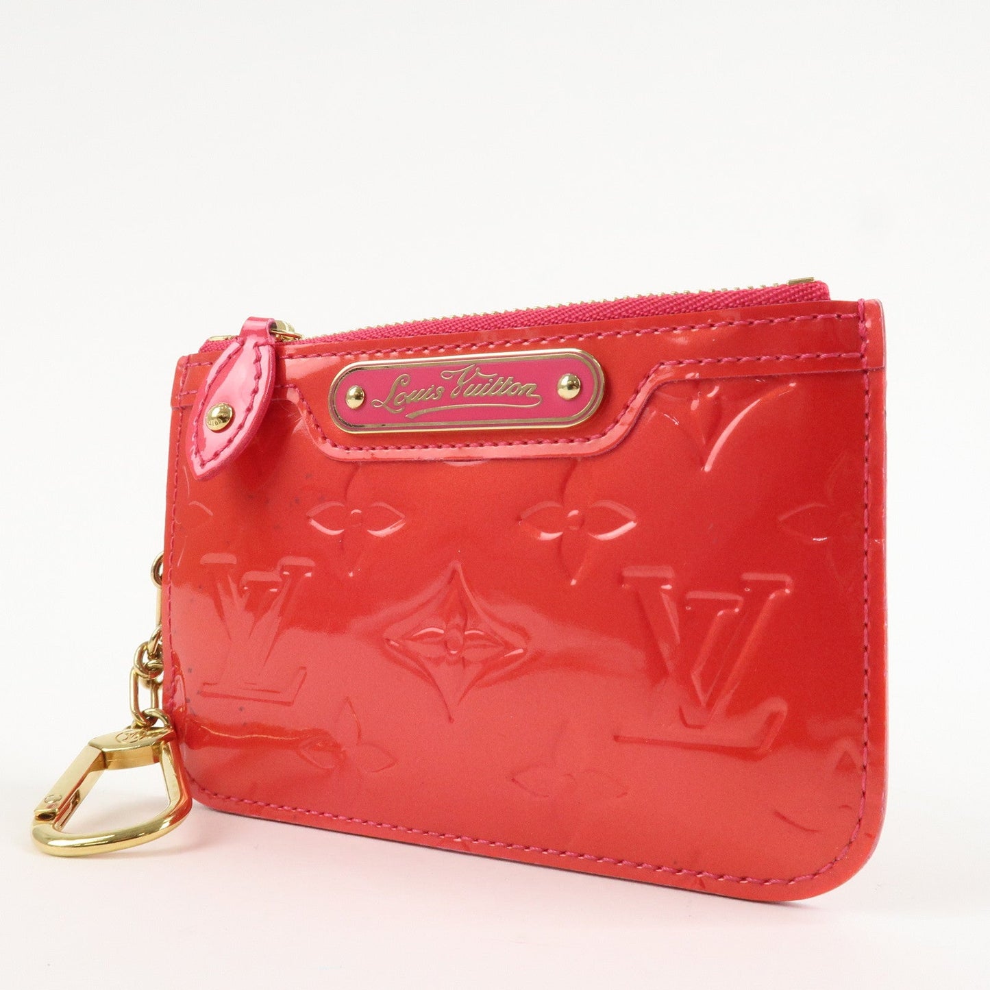 Louis Vuitton Vernis Pochette Cles Coin Case NM Rose Pop M93637【Pre-order】