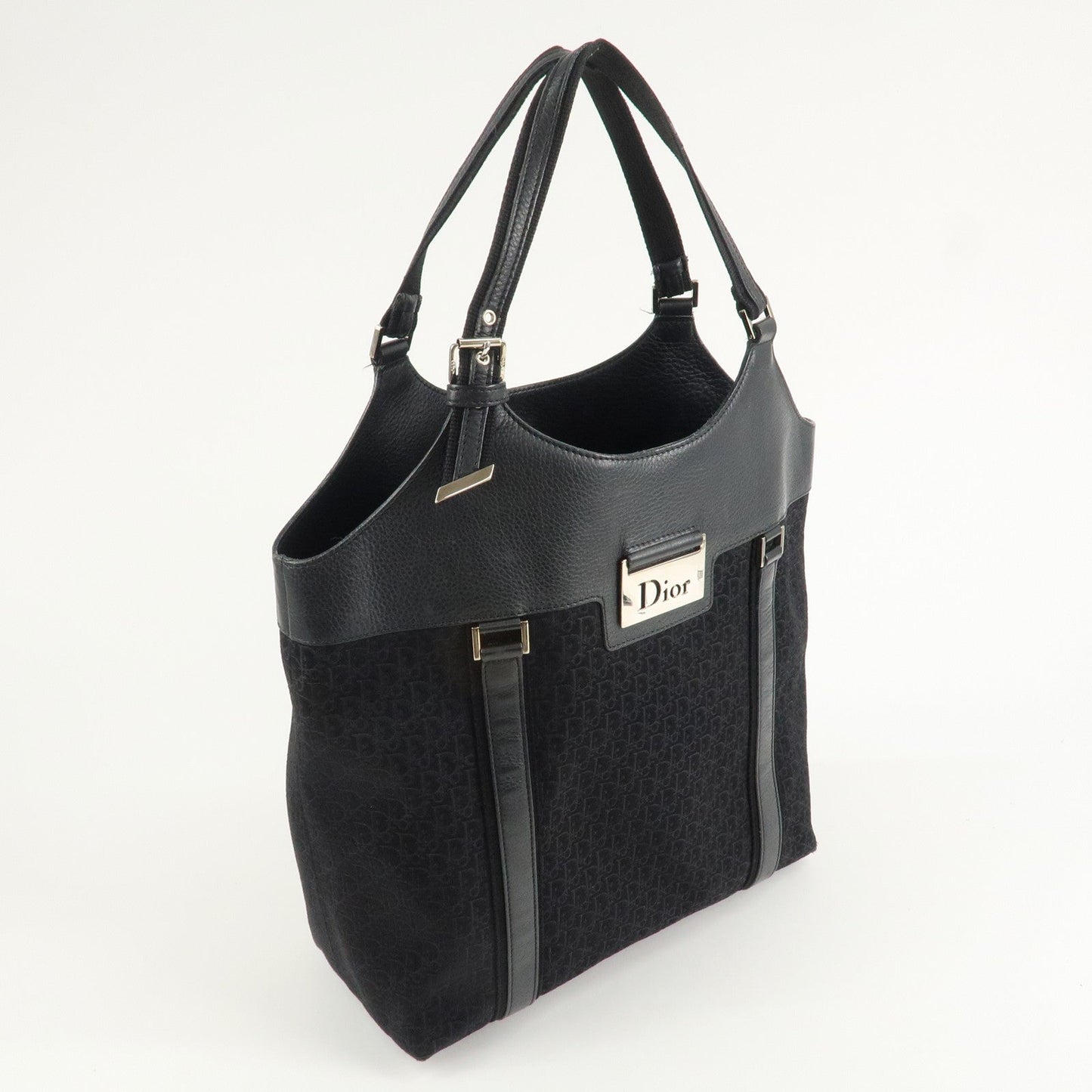 Christian Dior Street Chic Trotter Canvas Leather Tote Bag【Pre-order】