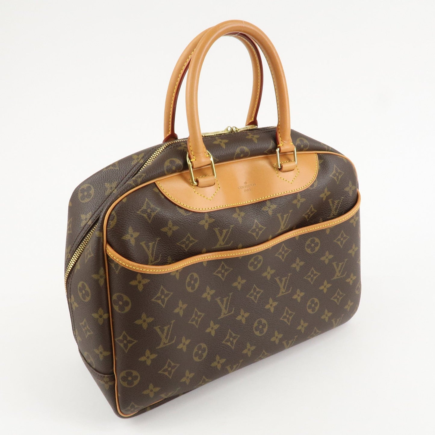 Louis Vuitton Monogram Deauville Hand Bag Brown M47270【Pre-order】