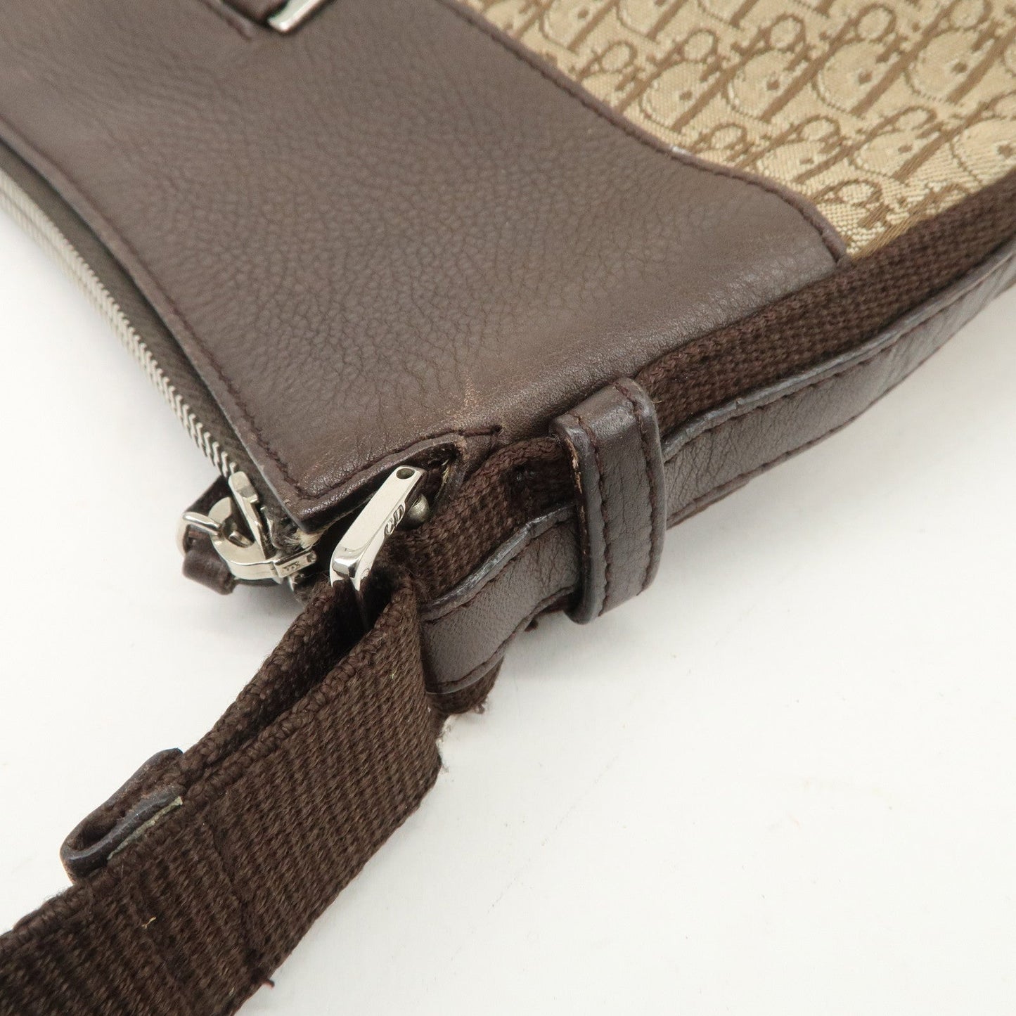 Christian Dior Street Chic Trotter Canvas Leather Shoulder Bag【Pre-order】