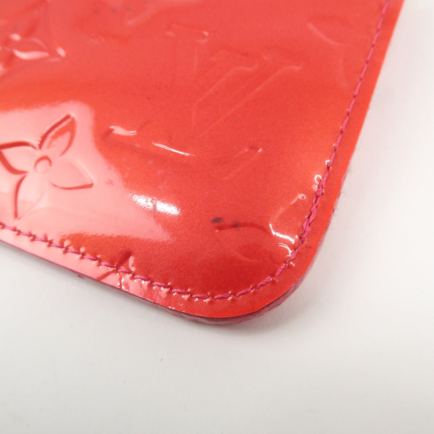 Louis Vuitton Vernis Pochette Cles Coin Case NM Rose Pop M93637【Pre-order】