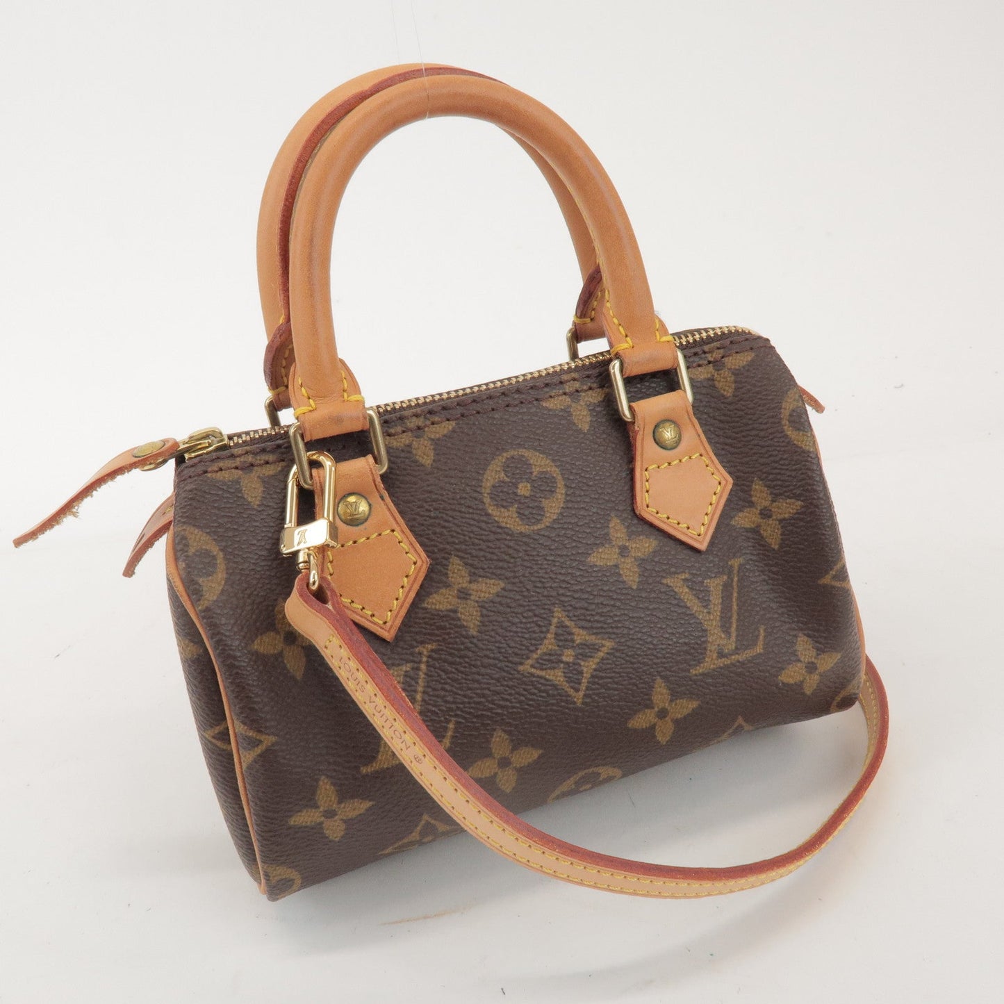 Louis Vuitton Monogram Mini Speedy Hand Bag & Shoulder Strap M41534【Pre-order】