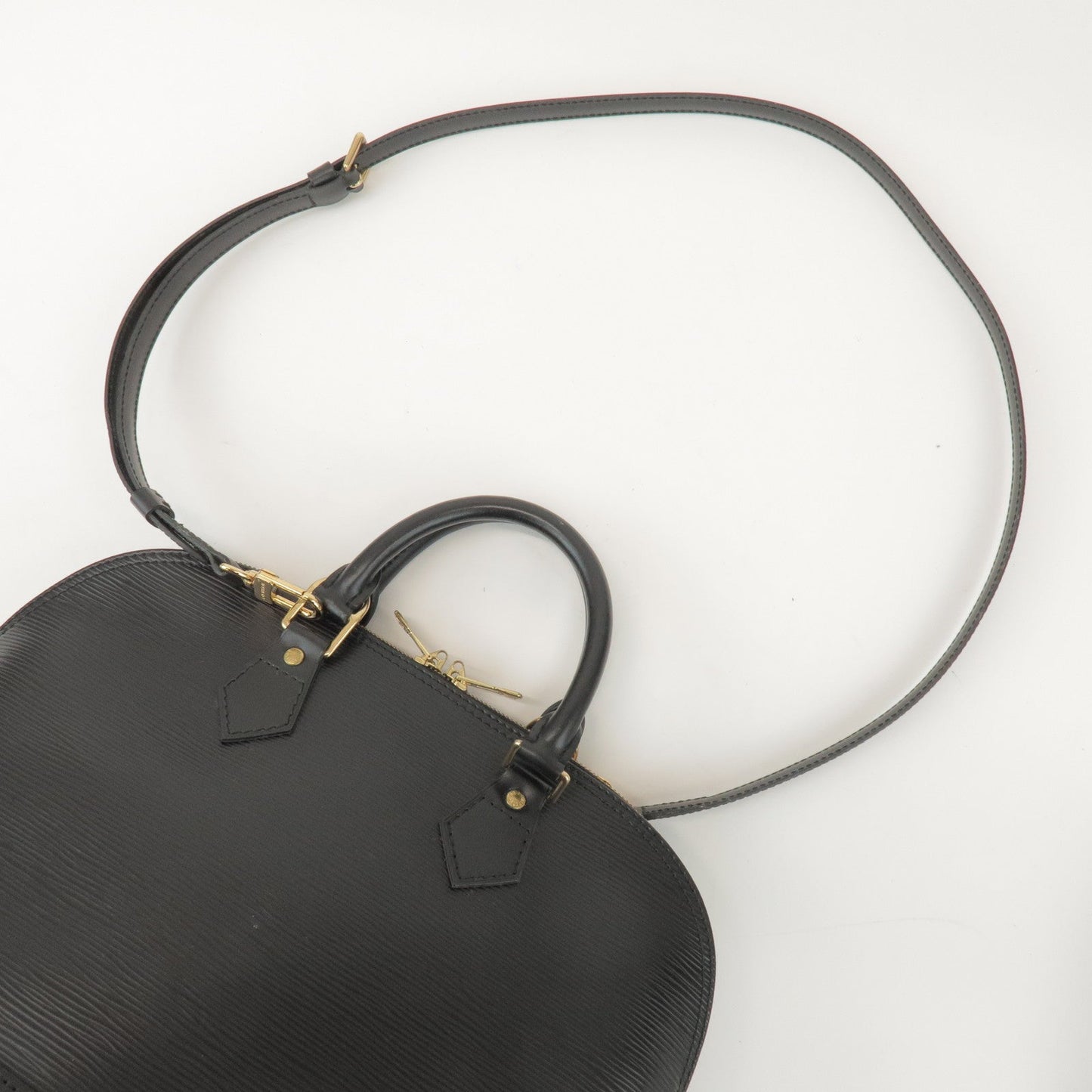 Louis Vuitton Epi Alma 2Way Hand Bag Shoulder Bag Noir Black M52142【Pre-order】