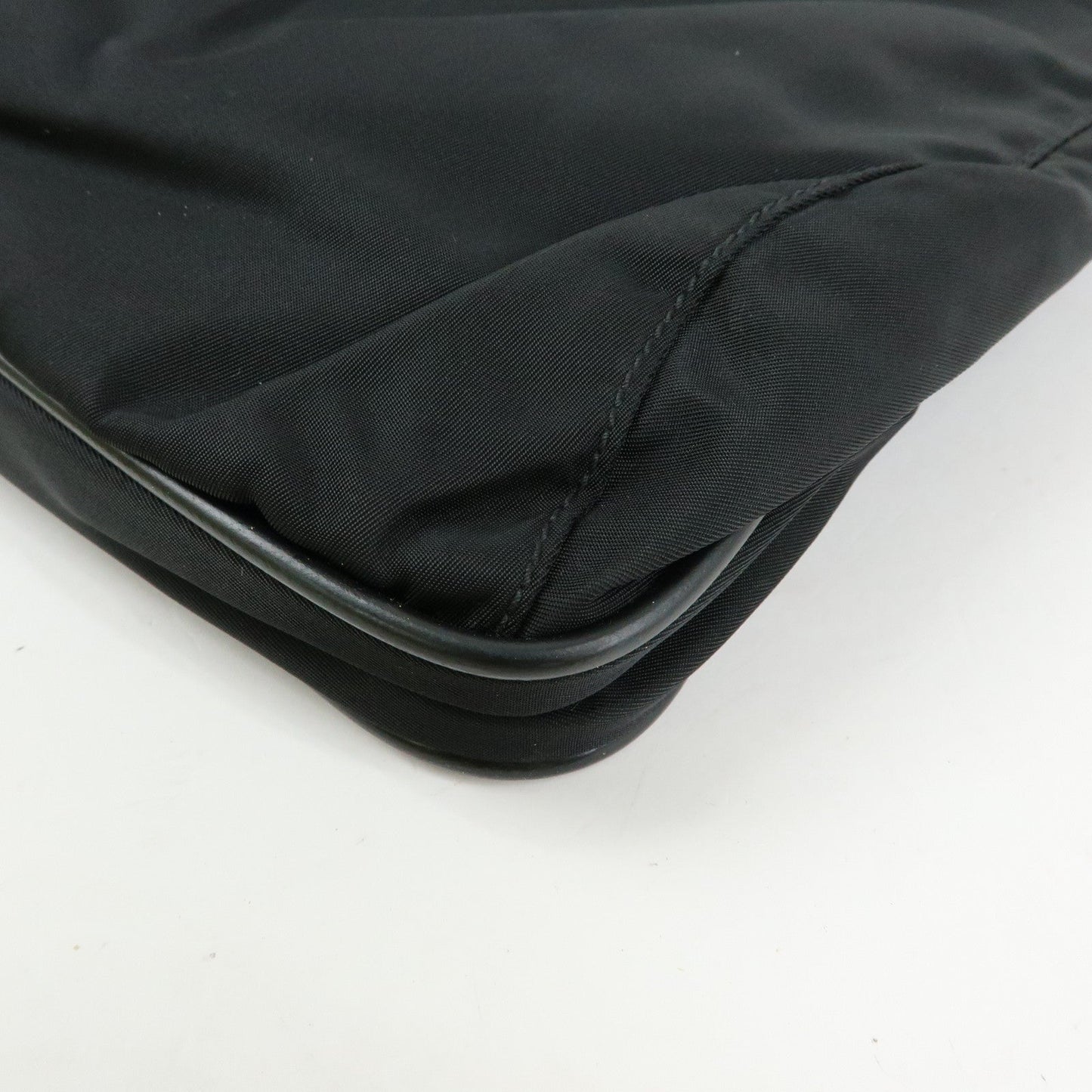 Prada Triangle Logo Nylon Shoulder Bag Crossbody Bag Black【Pre-order】
