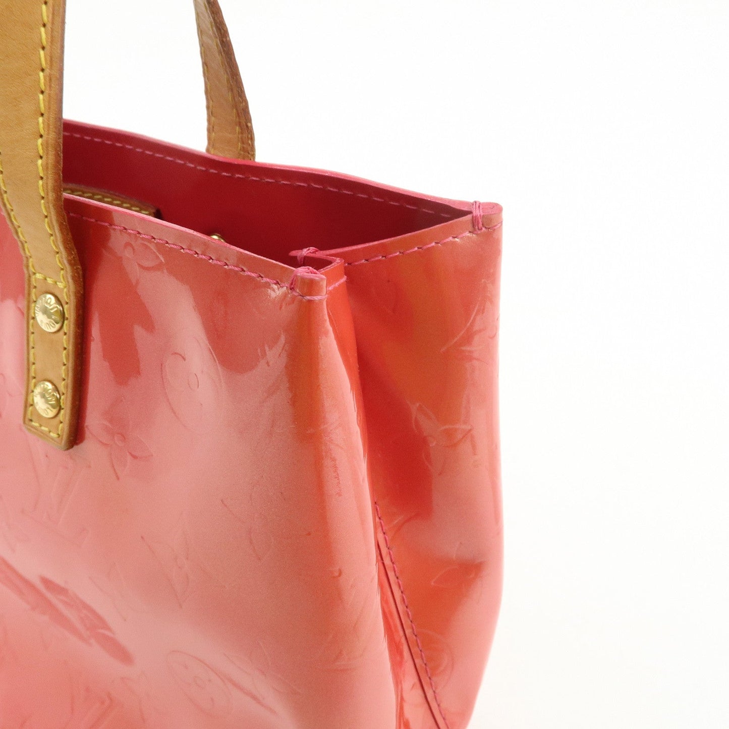 Louis Vuitton Monogram Vernis Lead PM Hand Bag Framboise M9132F【Pre-order】