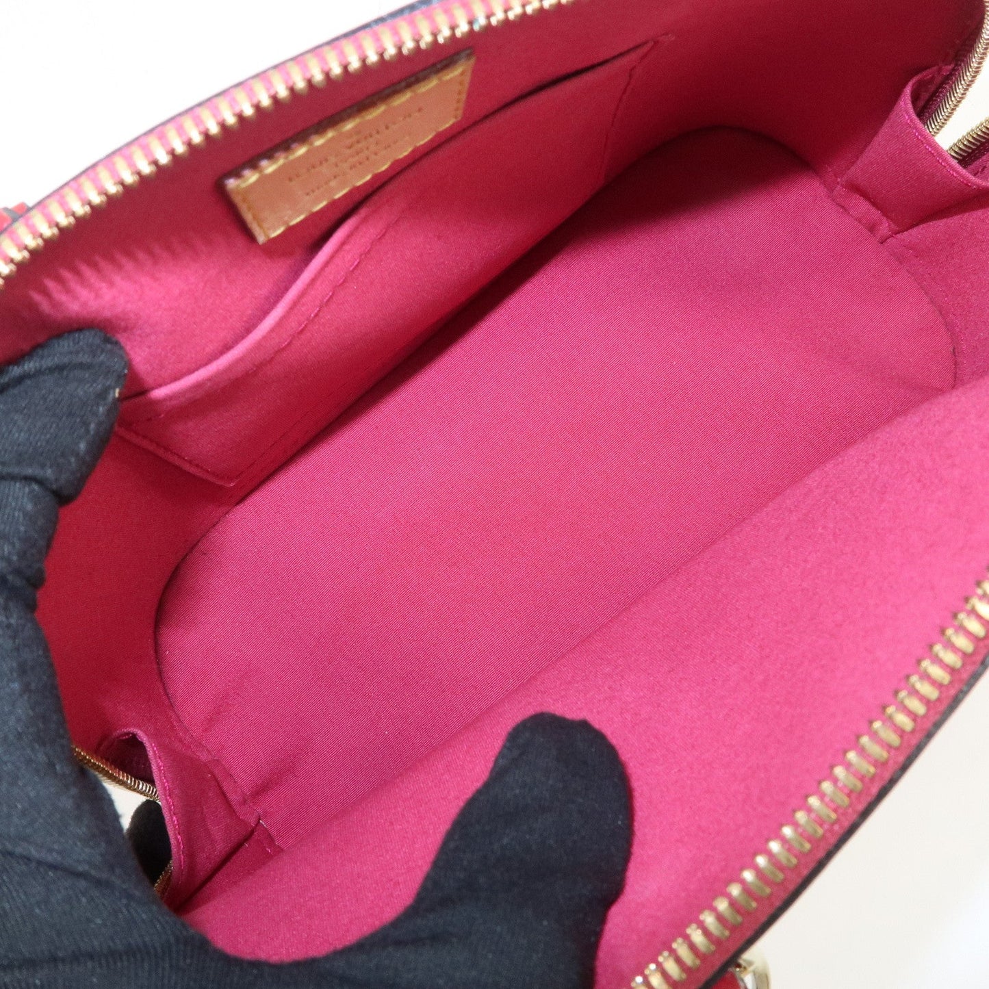 Louis Vuitton Monogram Vernis Alma BB 2Way Bag Rose Indien M91771【Pre-order】