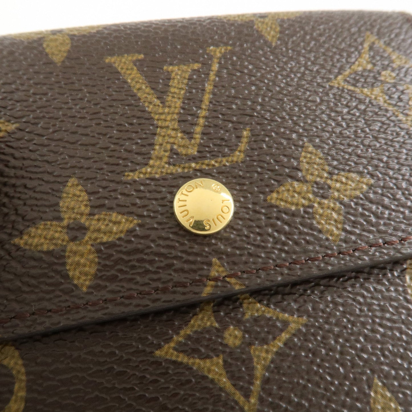 Louis Vuitton Monogram Portefeuille Elise Canvas Wallet M61654【Pre-order】