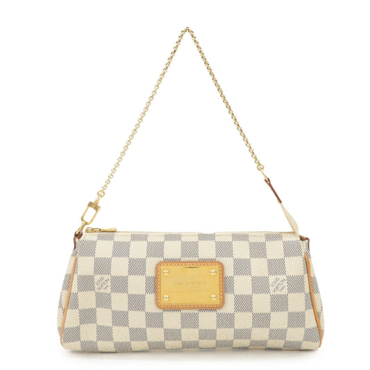 Louis Vuitton Damier Azur Eva 2Way Bag Pouch Shoulder Bag N55214 Used【Pre-order】