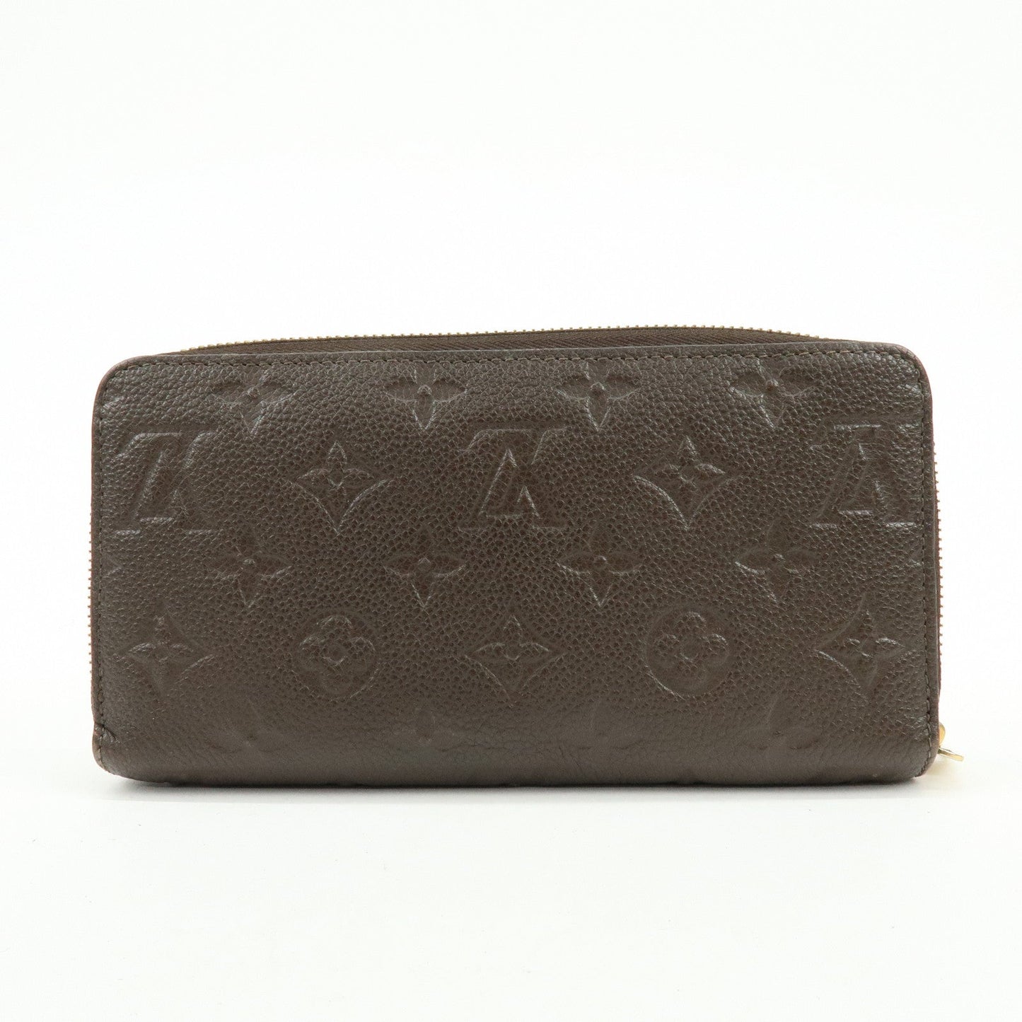 Louis Vuitton Monogram Empreinte Round Zippy Wallet Terre M60548【Pre-order】