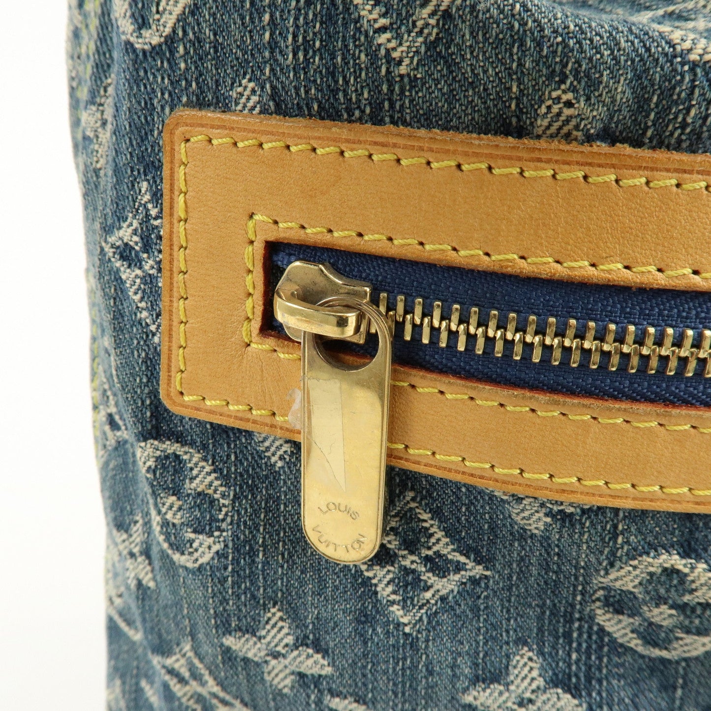 Louis Vuitton Monogram Denim Baggy GM Shoulder Bag Blue M95048【Pre-order】