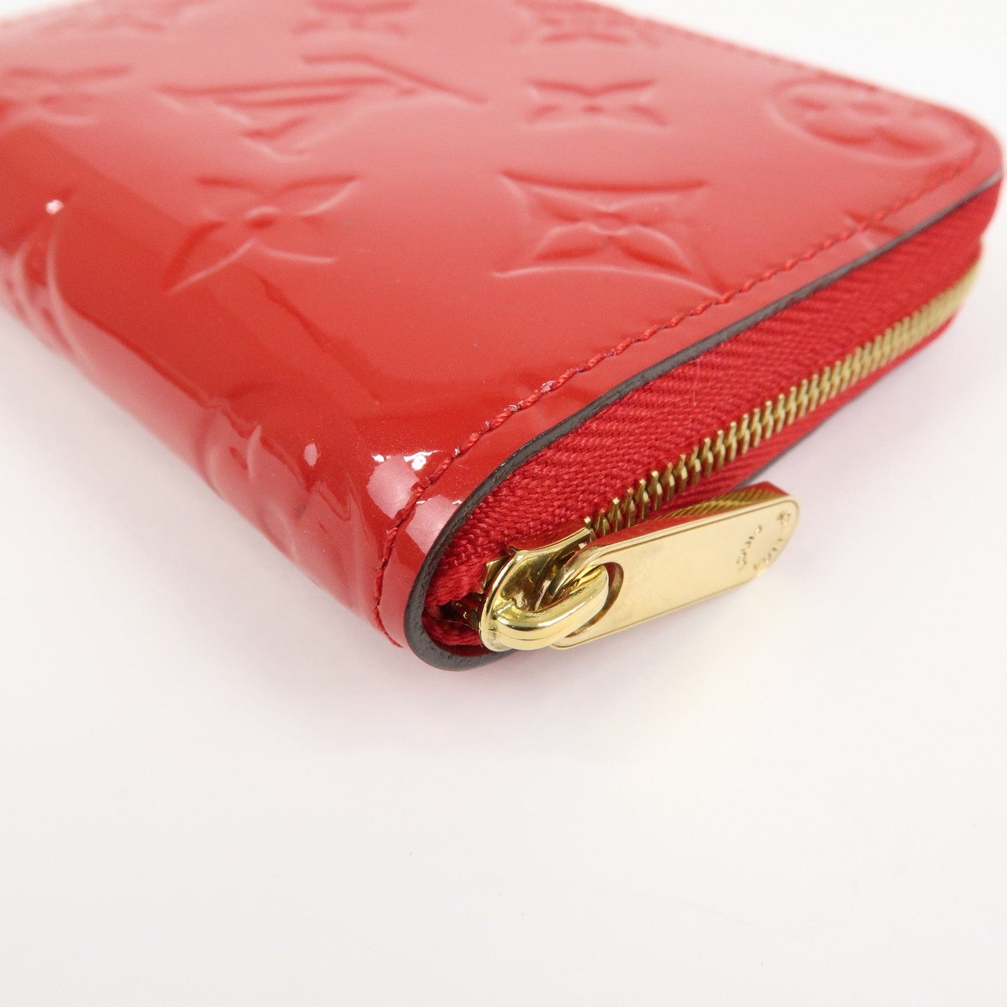 Louis Vuitton Vernis Leather Zippy Coin Purse Wallet Cerise M90202【Pre-order】