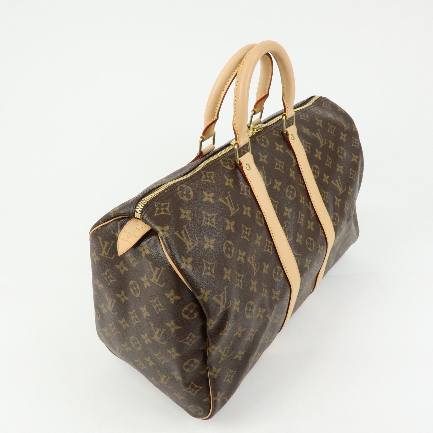 Louis Vuitton Monogram Keep All 45 Boston Bag Brown M41428【Pre-order】
