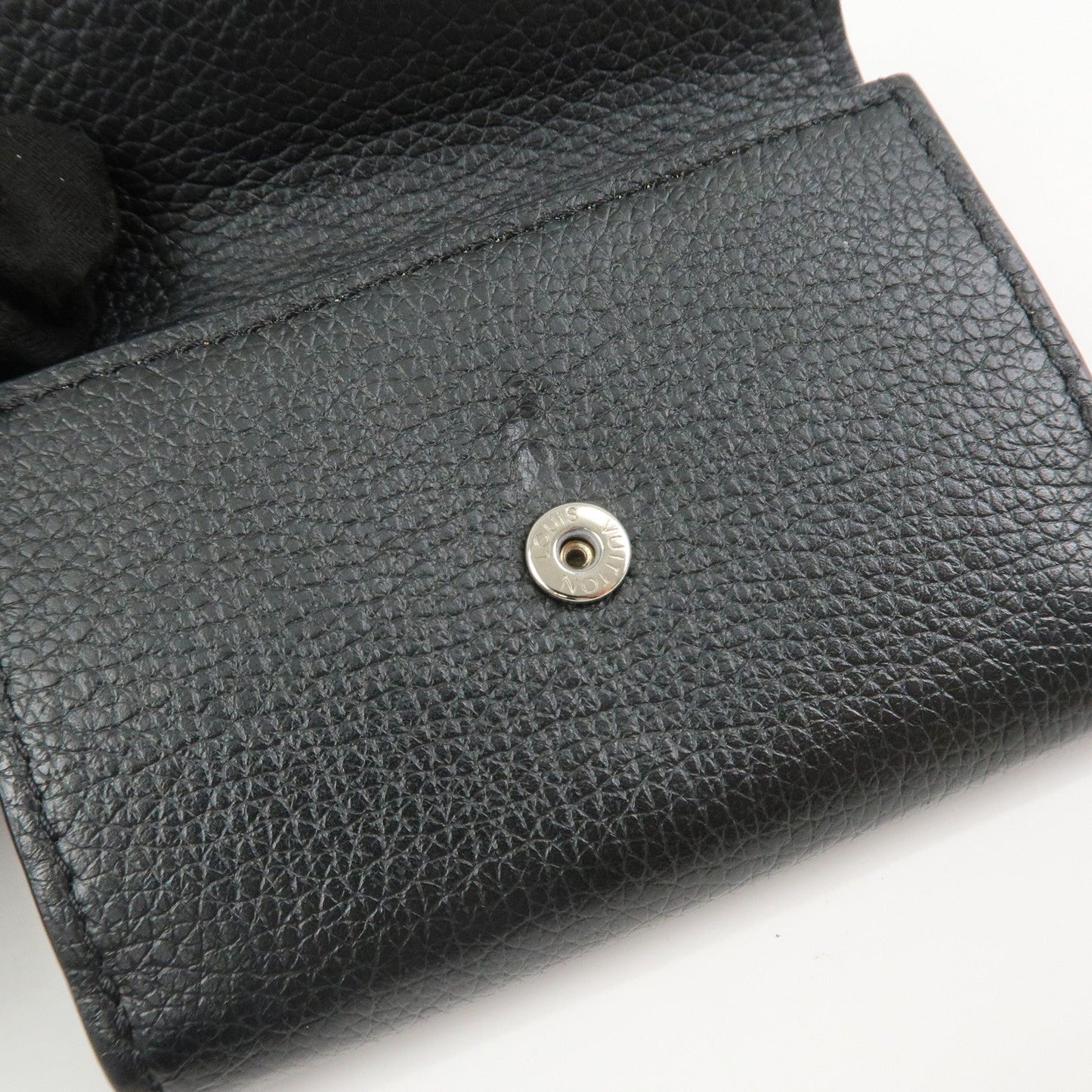 Louis Vuitton Portefeuille Lock Mini Compact Wallet Noir M63921【Pre-order】