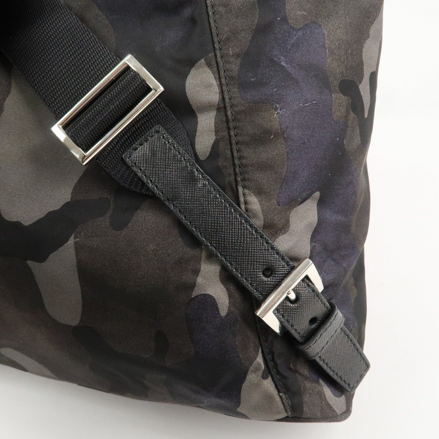 Prada Triangle Logo Nylon Camouflage Backpack Ruck Sack BZ0032【Pre-order】