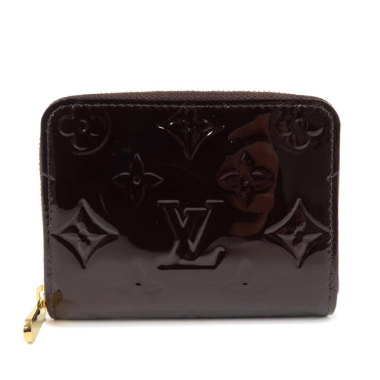Louis Vuitton Monogram Vernis Zippy Coin Purse Amarante M93607【Pre-order】