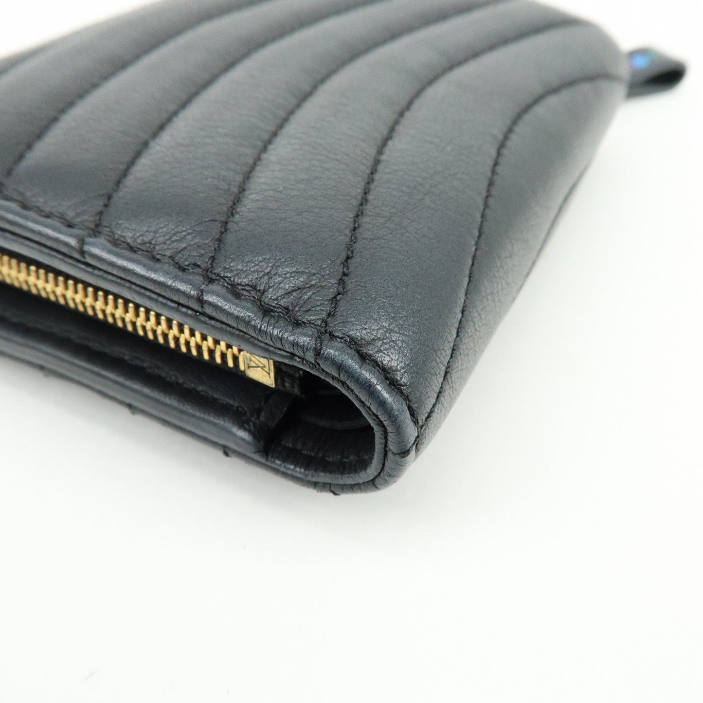 Louis Vuitton New Wave Leather Zippy Compact Wallet Noir M63789【Pre-order】