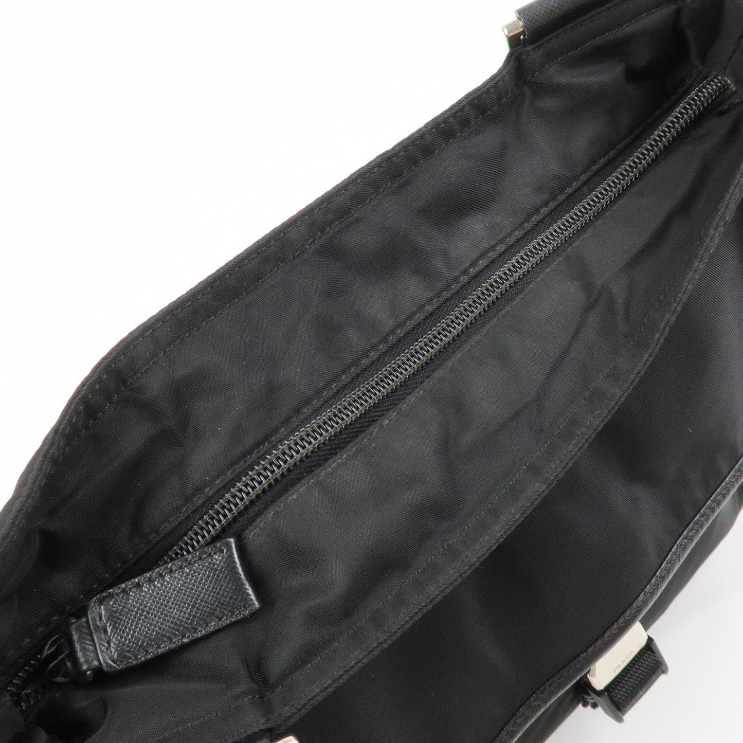 Prada Nylon Saffiano Leather Shoulder Bag Black VA0269【Pre-order】