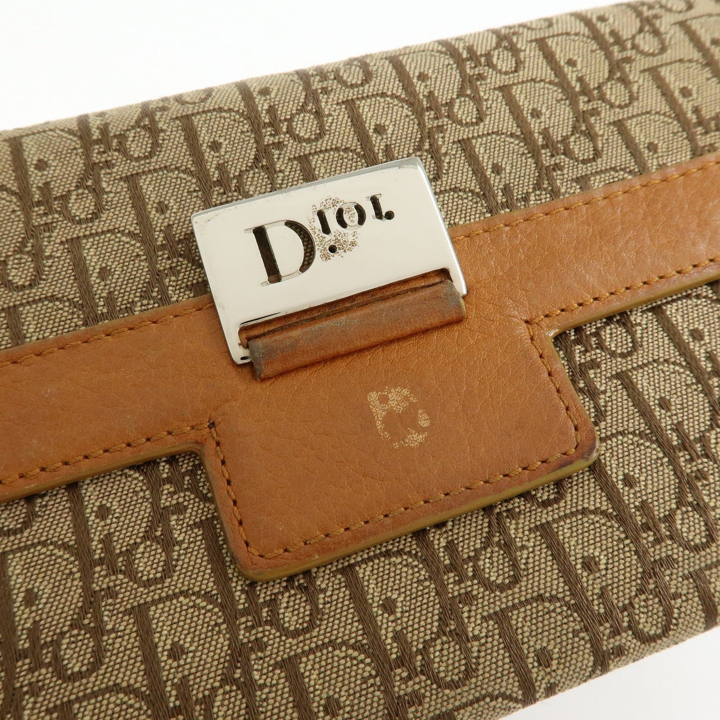 Christian Dior Trotter Street Chic Canvas Leather Long Wallet【Pre-order】