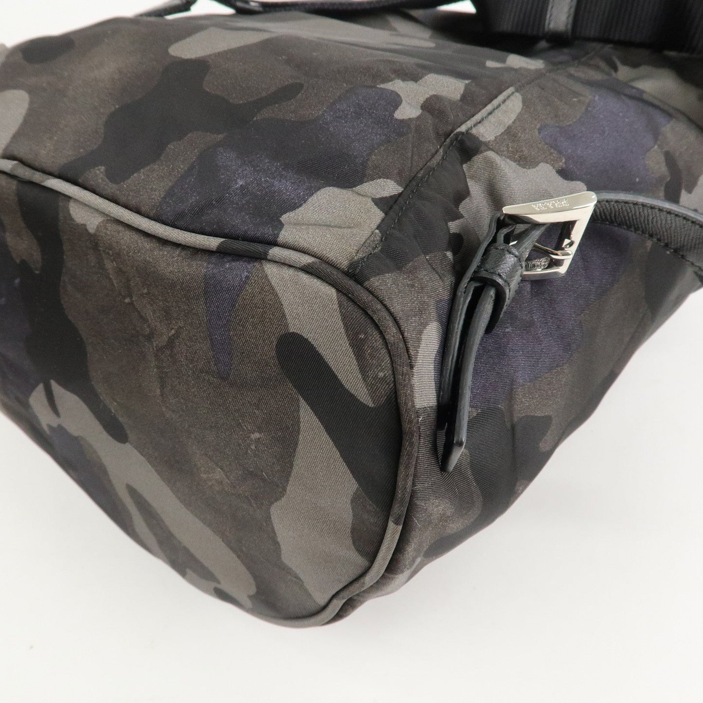 Prada Triangle Logo Nylon Camouflage Backpack Ruck Sack BZ0032【Pre-order】