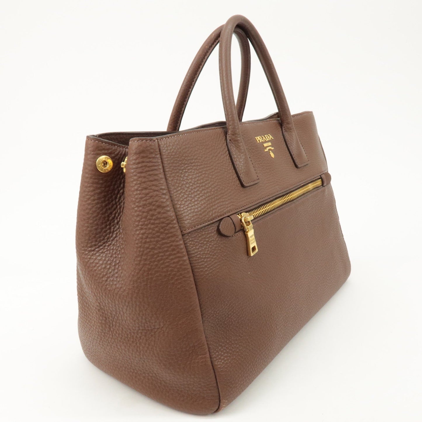 Prada Vitello Daino Leather 2Way Tote Bag Shoulder Bag BN2545 Used【Pre-order】
