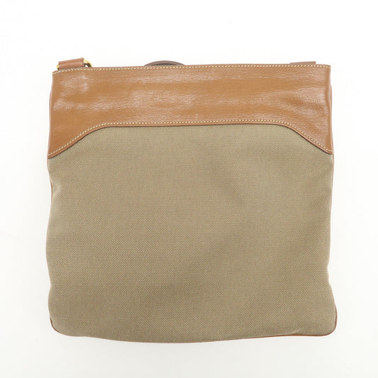 Prada Logo Jacquard Leather Shoulder Bag Crossbody Bag Beige Brown【Pre-order】
