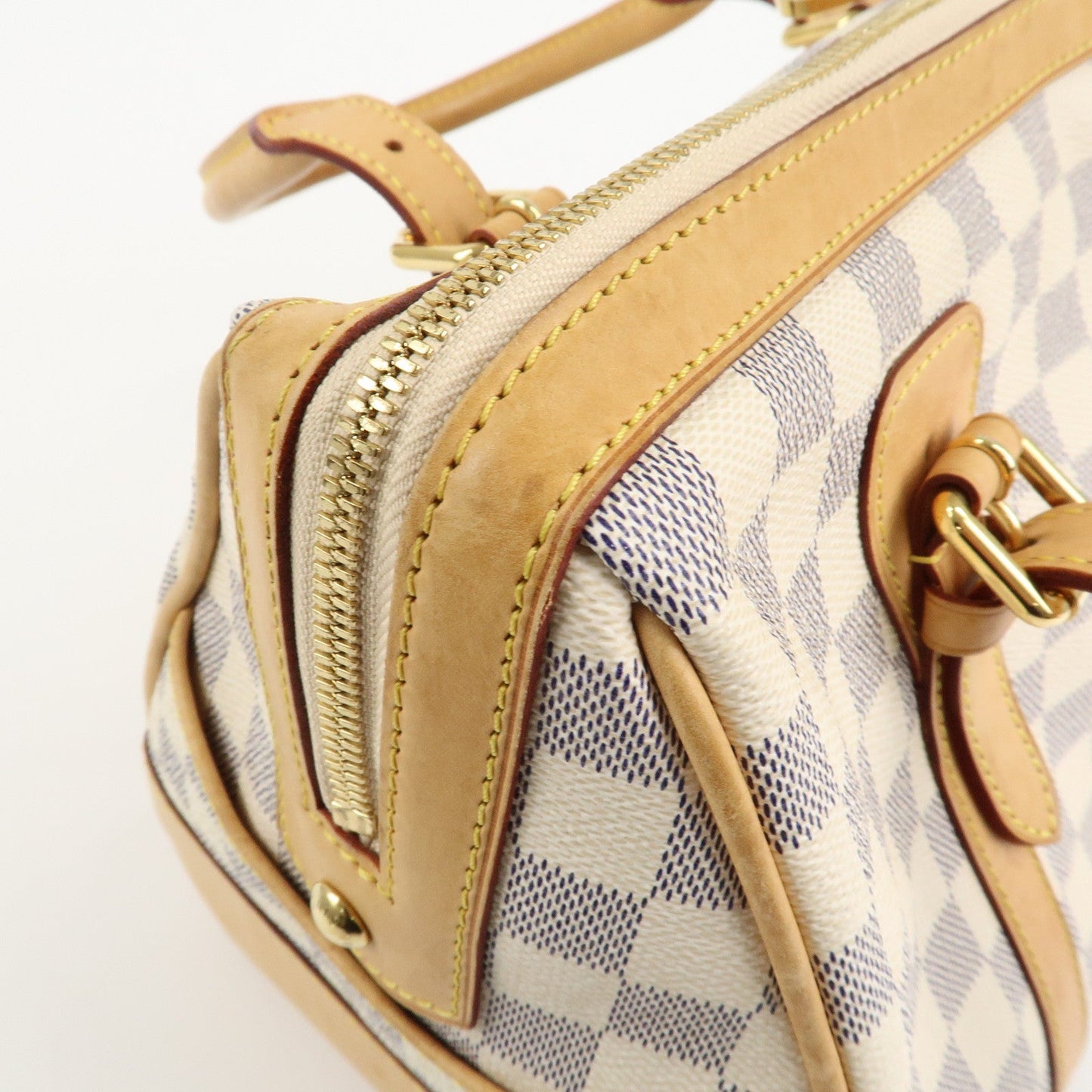 Louis Vuitton Damier Azur Leather Canvas Berkeley Hand Bag N52001【Pre-order】