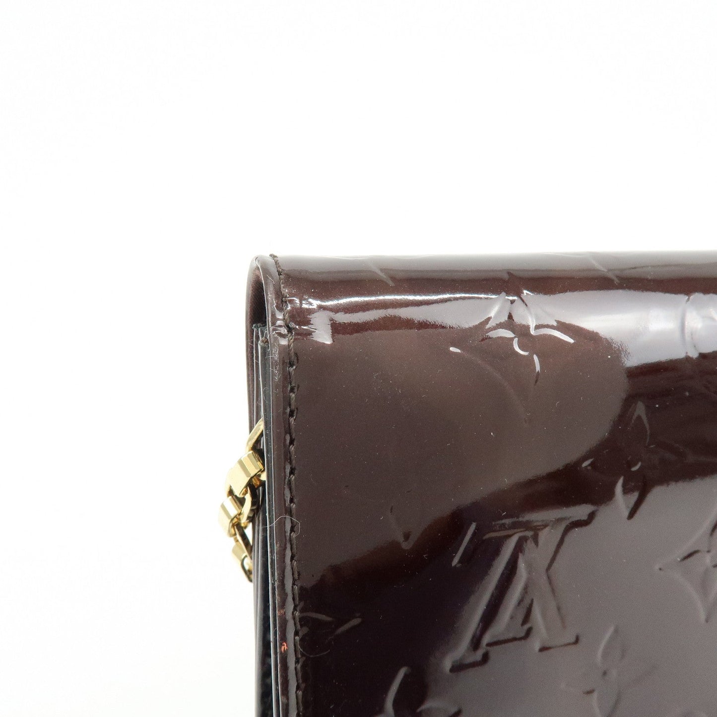 Louis Vuitton Monogram Vernis Clutch Ana Clutch Bag Amarante M90093【Pre-order】