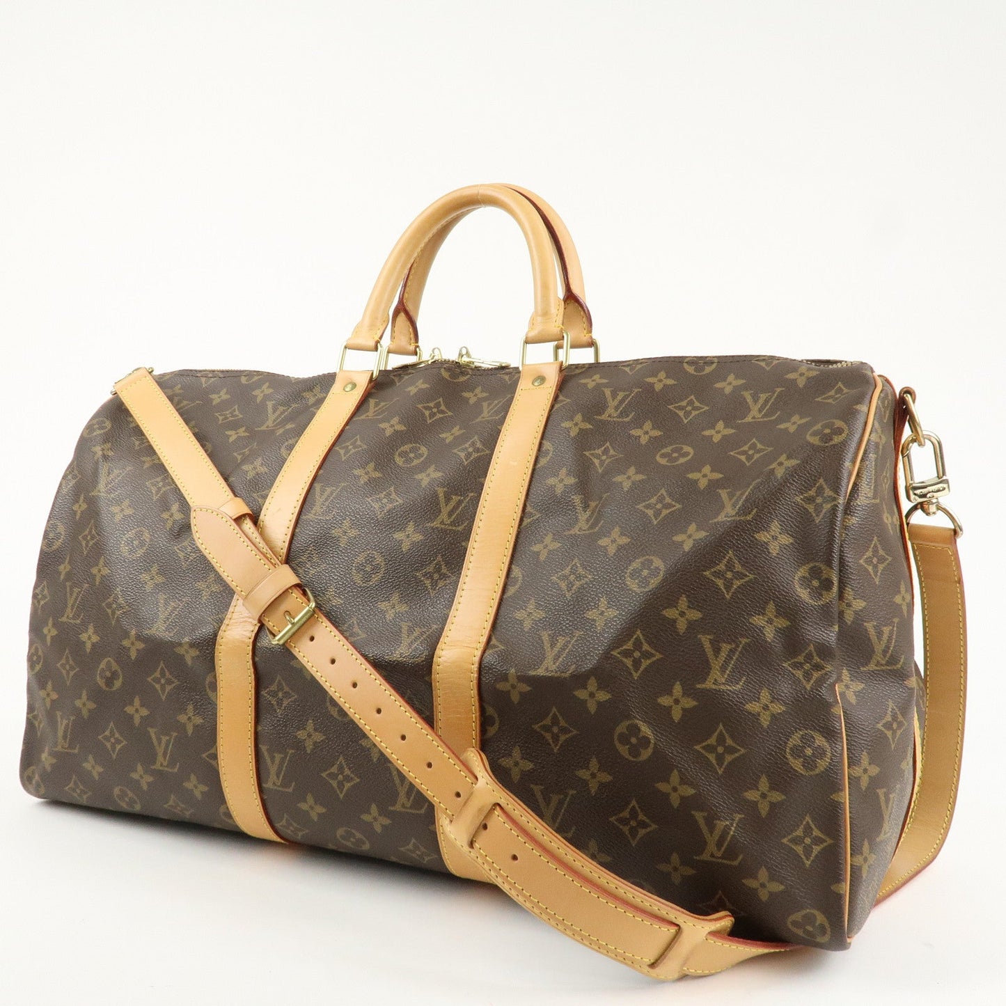 Louis Vuitton Monogram Keep All 50 Boston Bag Brown M41416【Pre-order】