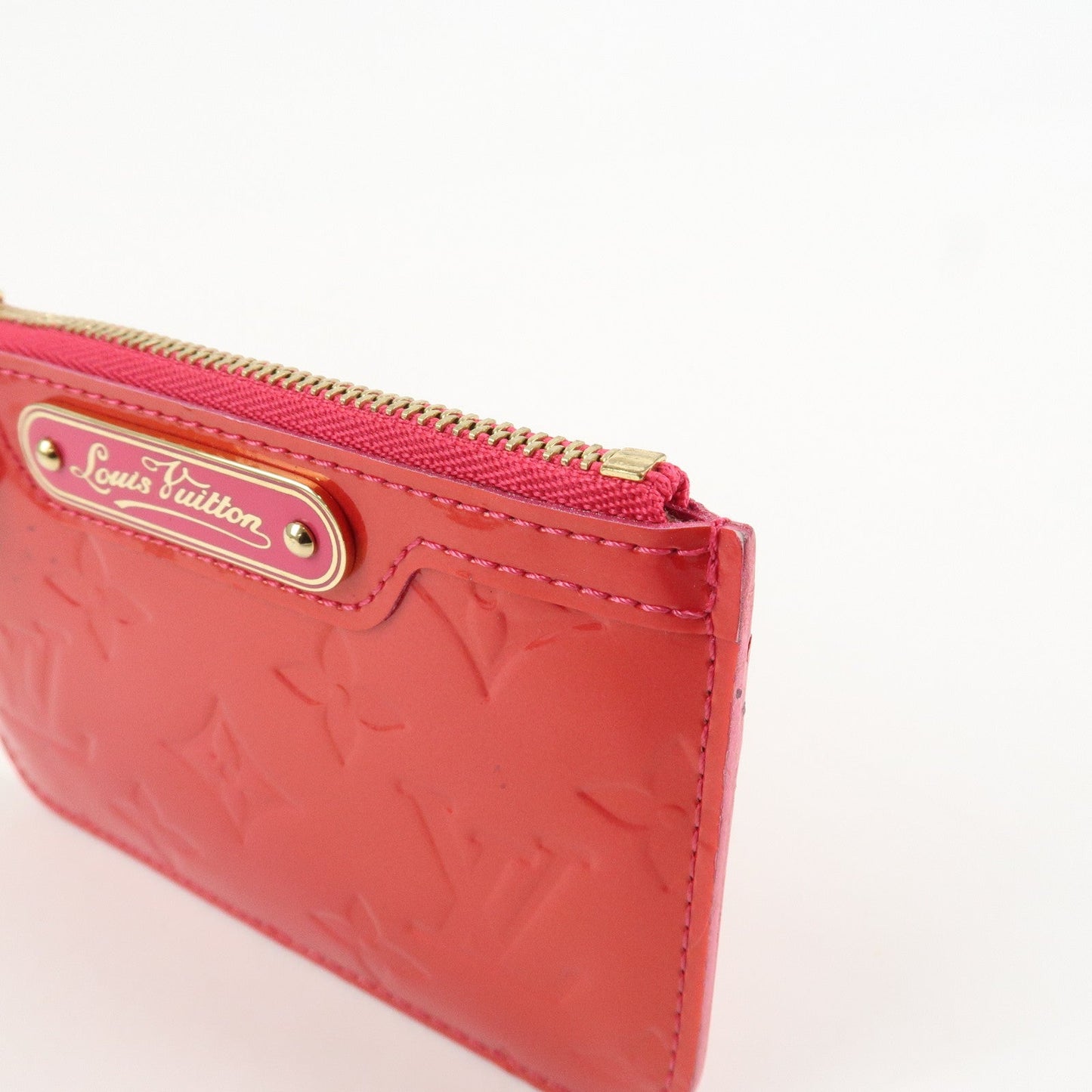 Louis Vuitton Vernis Pochette Cles Coin Case NM Rose Pop M93637【Pre-order】