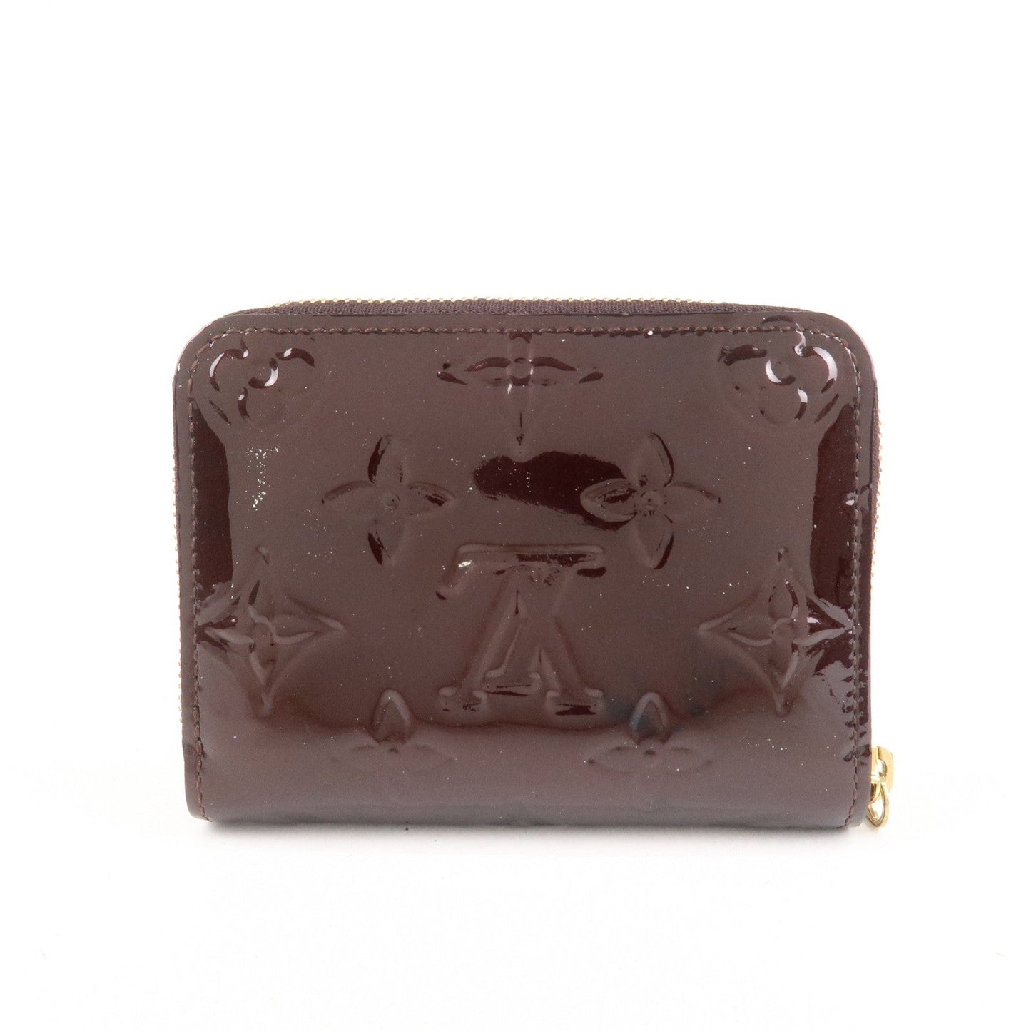 Louis Vuitton Monogram Vernis Zippy Coin Purse Amarante M93607【Pre-order】
