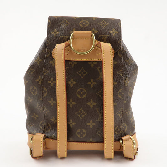 Louis Vuitton Monogram Montsouris MM Back Pack Ruck Sack M51136【Pre-order】